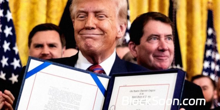 The GENIUS Act faces new uncertainties.